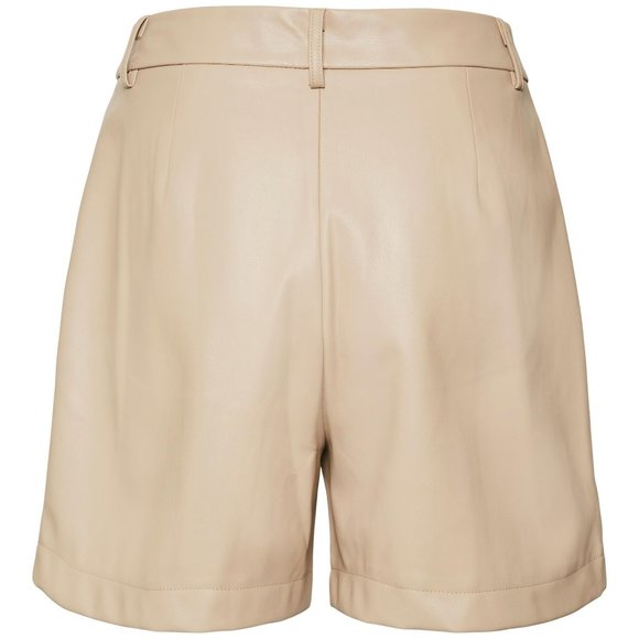 Vero Moda Solafie Faux Leather Shorts Size XL - Picture 6 of 7